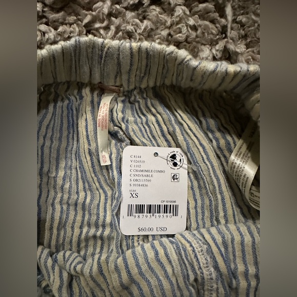 Free People Striped Quinn Pants - Picture 5 of 5